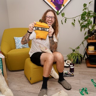 Kari got me a new stocking cap!