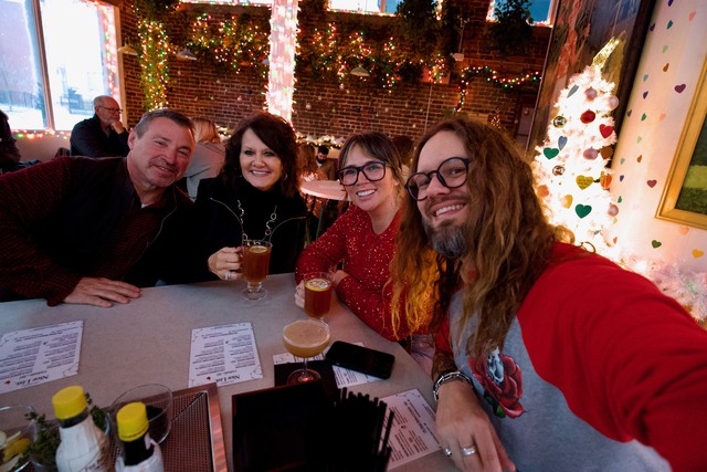 Holiday happy hour at Secret Admirer