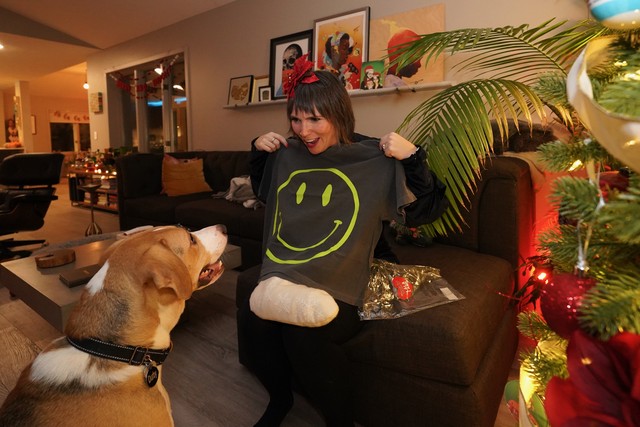 This is all just a show for our dog