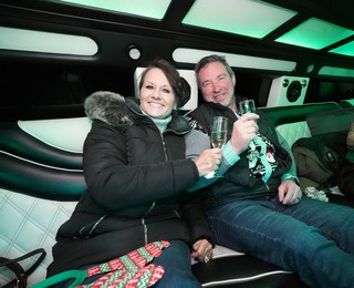 Limo - Mom and Rod!
