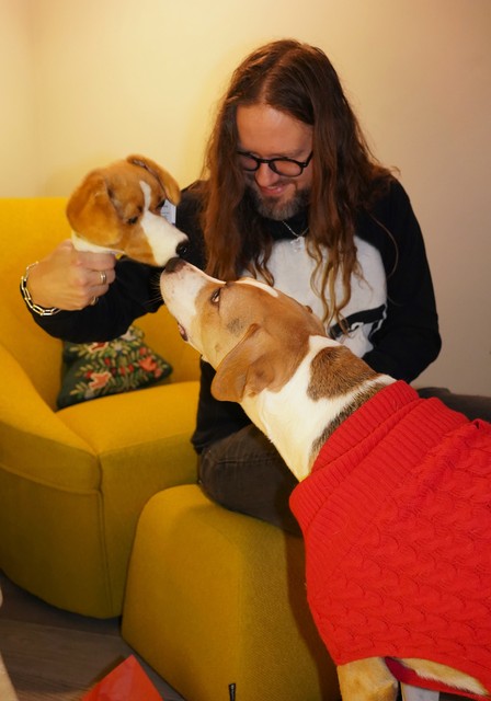 Durby meets stuffed Durby