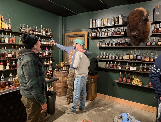 Selfies in the last supper club