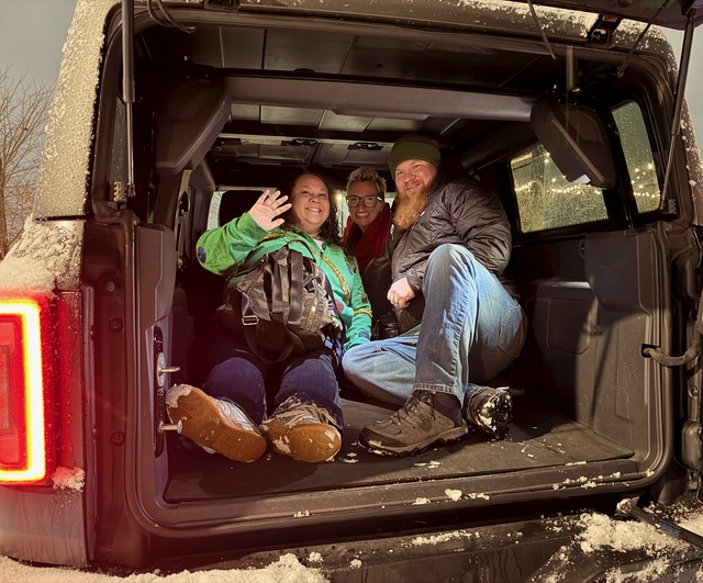 We don't have a back seat, but... 