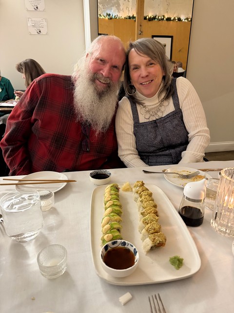 Christmas sushi stuffs!