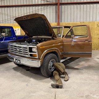 Diagnosing a squeak in one of Evan's trucks