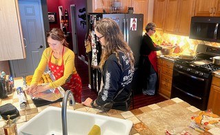 Enchilada assembly lines