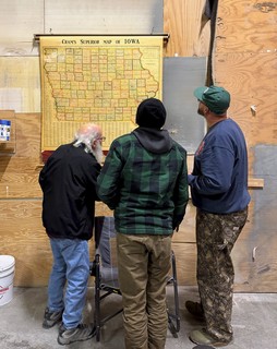 Checkin out Crams Superior Map of Iowa