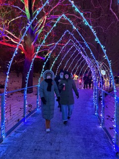 Walkin around Reiman Gardens