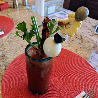 Drinks - Bloodies at mom's