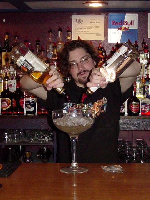 A giant margarita @ The Hilltop