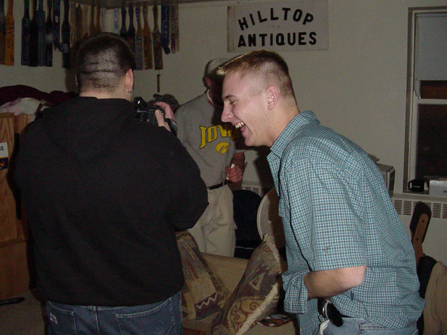 I have no clue what Cory is laughing about