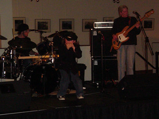 LD Miller of The Clayton Miller Blues Band
