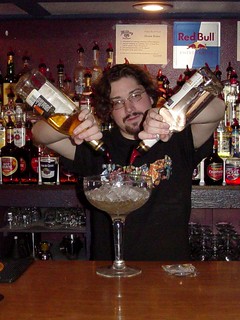 A giant margarita @ The Hilltop