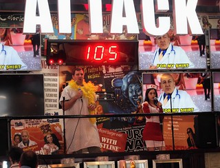 Chuck McGrane - Chuck singing, "I'm too sexy" on stage, haha