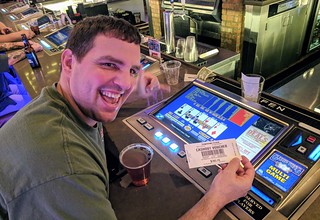 Chuck McGrane - We sat down to watch the World Series and Chuck wins about $300 immediately