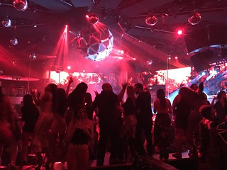 Partying at Drai's