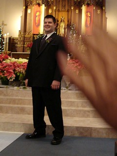 Curt blocking my shot of CJ