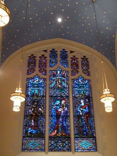 Another stain glass window in the church
