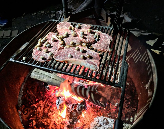 "I bet people pay high dollar for these things in fancy restauraunts" ... cookin up some acorn steaks, lol.