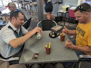 Chuck McGrane - We've arrived. First stop: Lunch at the Landing