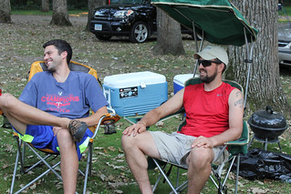 Chuck McGrane - Chillin with Chuck in his crazy chair