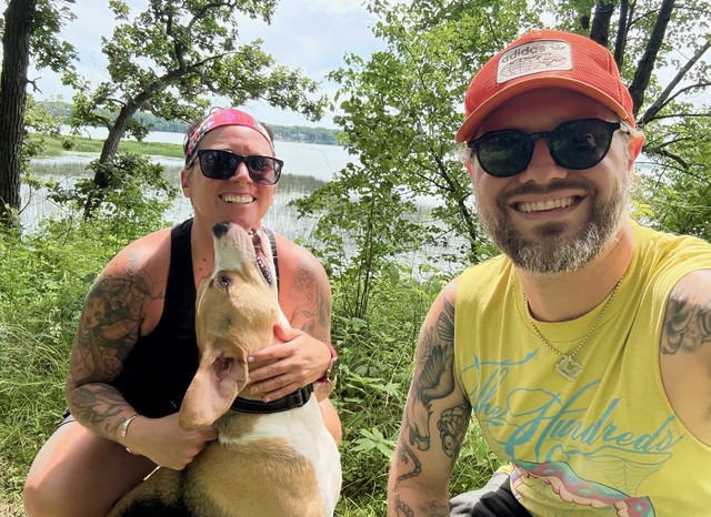 A nice family selfie