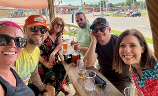 Nicole Sutherland - Might hang with all these DM friends outside of Des Moines than we do at home