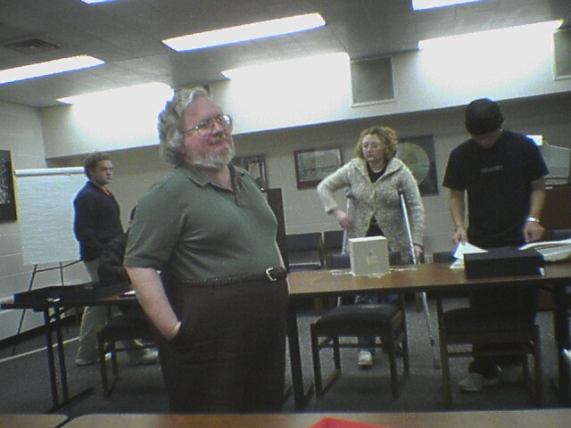 The munchkin that showed us weird art books at the U of I