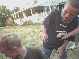 Bobbing for apples in Jello