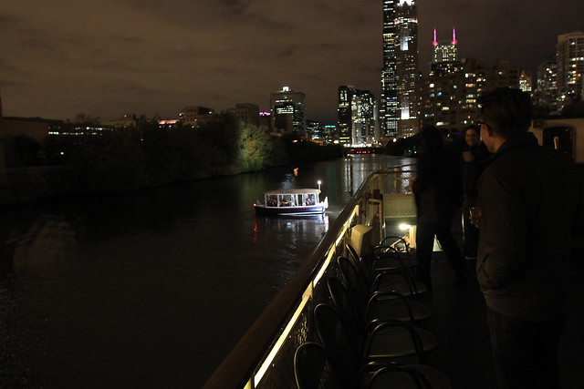 That boat played chicken with us