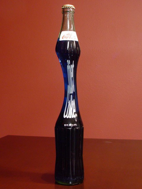 Stressed Diet Coke Bottle