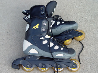 I have no idea where these rollerblades came from