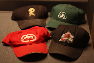 Ecko, Colorado Avalanche, Riverdale Rams and Pioneer hats.  The fitted ones no longer fit due to ...