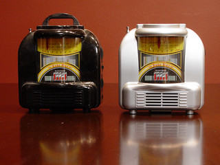 Tech - I got these little FM jukeboxes from Payless Cashways