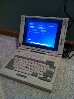 My first laptop
