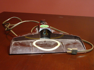 An old putting practice ball return