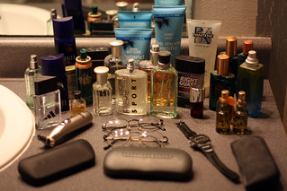 A ton of old cologne, etc