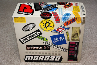 Tech - My first computer - covered in stickers