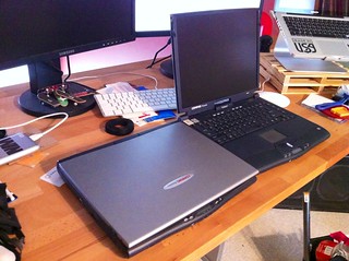 Old Compaqs in the way out