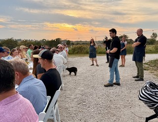 Sunset - Learnin about the food