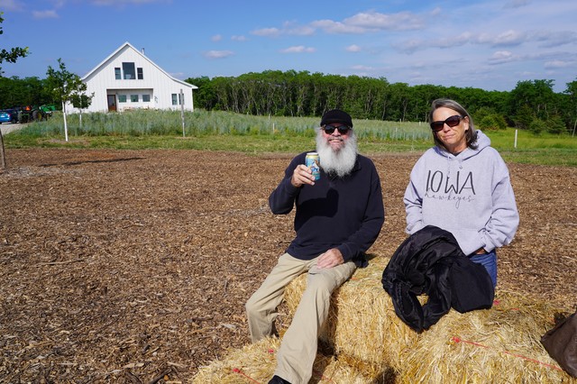 Hanging at Grade A Gardens