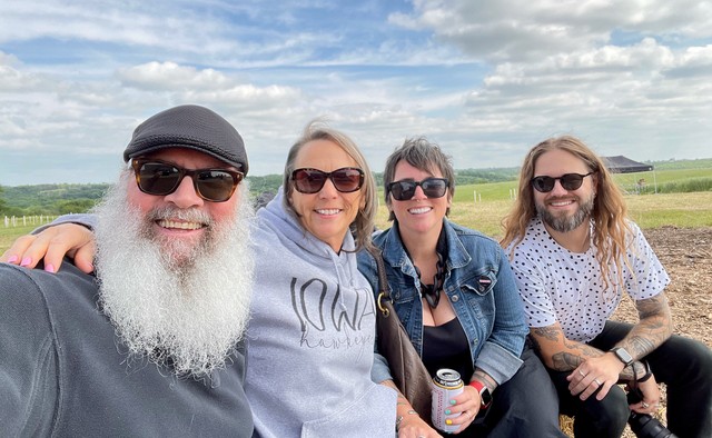 Hangin out at Grade A Gardens