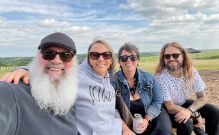 Hangin out at Grade A Gardens