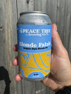 Jeff got his hands on some Blonde Fatale. Bummer that Peace Tree is closing, this is such a good ...