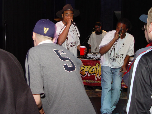 Gr& Phee and Rhyson Hall - and the dancing cowboy