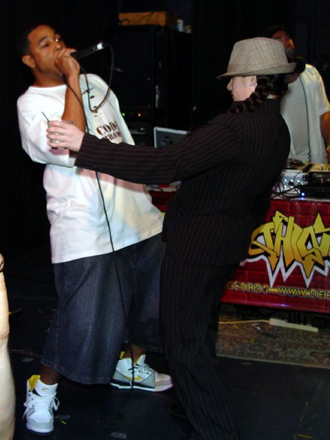 Some Chick Dancing with Gr& Phee