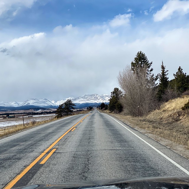 Heading back toward fairplay on Highway 9