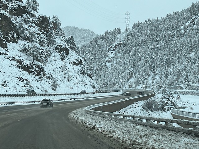 Snowy hills n curves