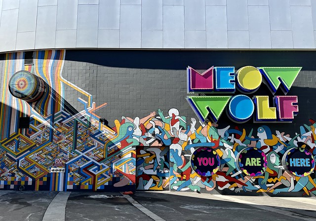 Bout to check out Meow Wolf