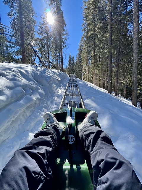 Gettin ready to coast down this mountain